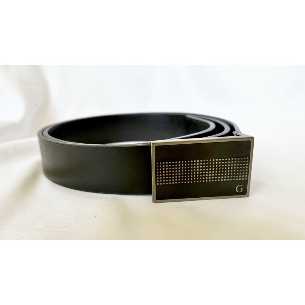 GUESS Genuine Leather Black Belt Men's Size L 38